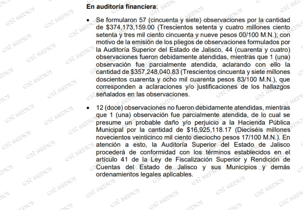 Los Michel bajo la lupa: ASEJ detecta posibles irregularidades por más de 75 mdp en la cuenta pública 2024 de Puerto Vallarta 2 Los Michel bajo la lupa: ASEJ detecta posibles irregularidades por más de 75 mdp en la cuenta pública 2024 de Puerto Vallarta