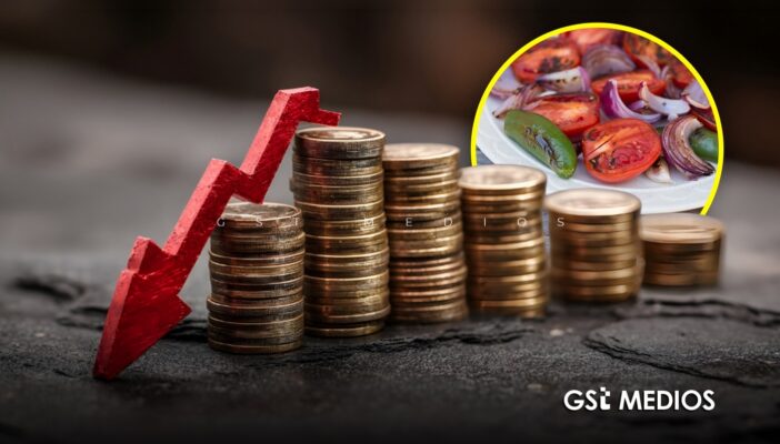 Inflación baja en julio a 3.12%