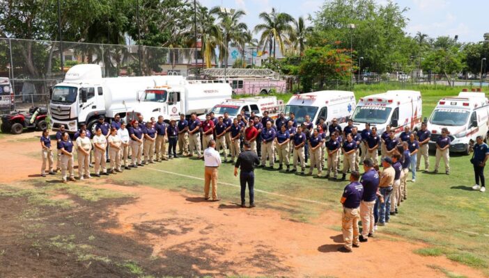 Presidente Municipal José Israel Santillán fortalece condiciones de trabajo para Protección Civil y Bomberos