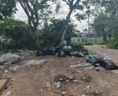 Vecinos denuncian montañas de basura y llantas en Lomas de San Nicolás