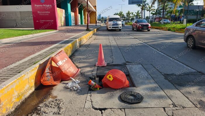 Registro abierto en Medina Ascencio provoca caos vial en Puerto Vallarta