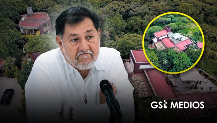 Casa de Fernández Noroña de 12 millones "desaparece" en declaración patrimonial