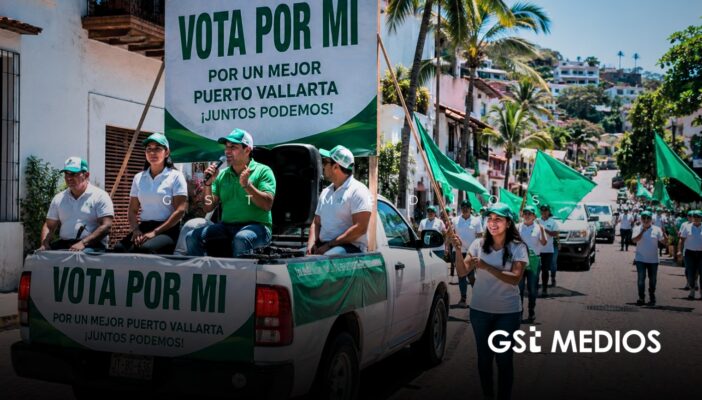 ¡Ya no disimulan nada! Políticos inundan Vallarta de precampañas ilegales