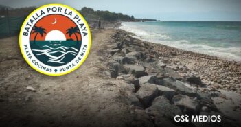 Colectivo Batalla por la Playa reitera nuevamente la exigencia para retirar la escollera en Playa Las Cocinas