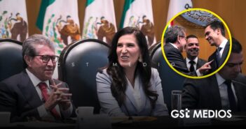 Monreal “coquetea” con la oposición durante informe de Kenia López Rabadán