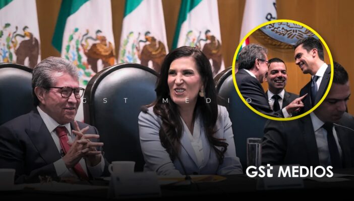 Monreal “coquetea” con la oposición durante informe de Kenia López Rabadán