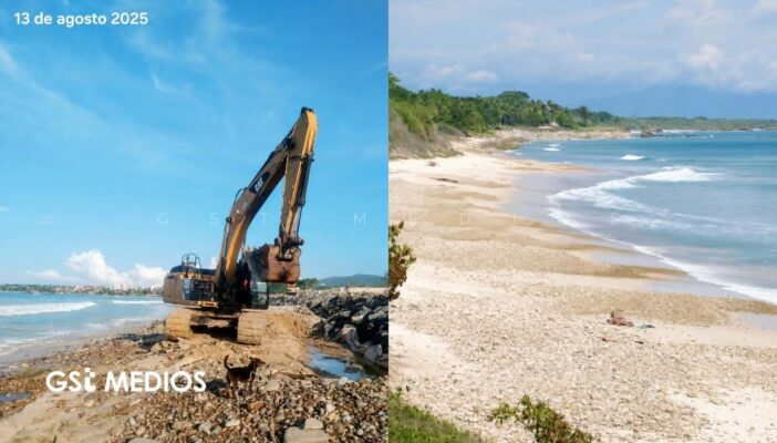 Comité de Punta de Mita exige retirar enrocamiento y restaurar la zona