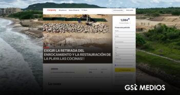 Inician petición de firmas en Change.org para retirar escollera en Playa Las Cocinas