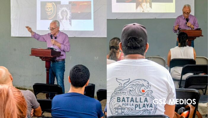 Realizan conferencia sobre la historia y valor de Punta de Mita
