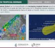 La depresión tropical Ocho-E se intensifica a tormenta tropical Hernán en el Pacífico