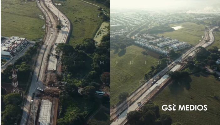Avenida Federación presenta avances del 90%