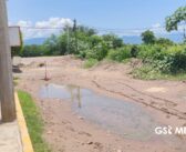 Obra pública en avenida Las Flores en el abandono