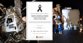 Identifican a las víctimas del accidente entre autobús y tráiler en Rosamorada