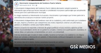 Movimiento del Sombrero en Puerto Vallarta rechaza acercamientos con funcionarios municipales como posibles candidatos 