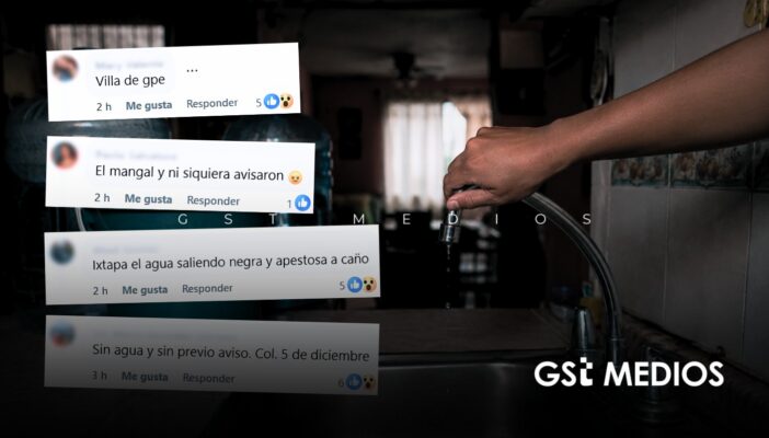 Cortes de agua sin previo aviso generan molestia entre vallartenses