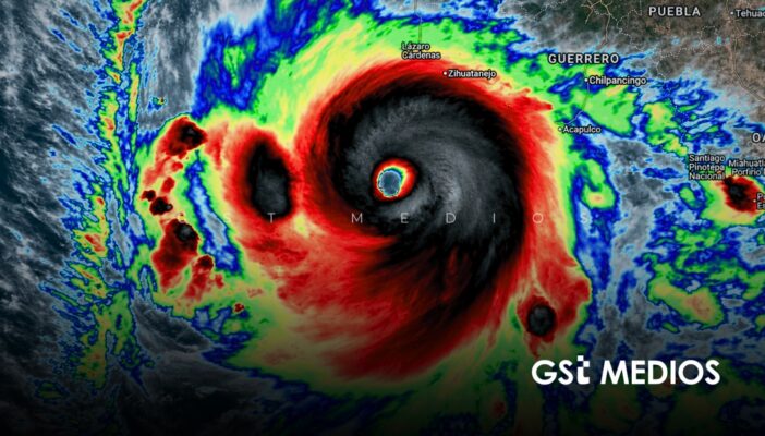Huracán Polo vuelve a categoría 5, pero Jalisco permanece en alerta verde