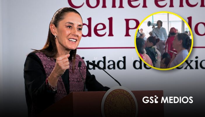 Sheinbaum niega que manifestantes protestaran contra ella durante visita a Colima