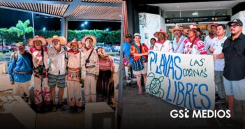 Habitantes de Punta de Mita entregan carta a Claudia Sheinbaum sobre situación de Playas Las Cocinas tras visita a Nayarit