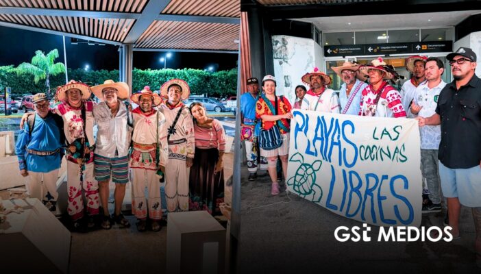 Habitantes de Punta de Mita entregan carta a Claudia Sheinbaum sobre situación de Playas Las Cocinas tras visita a Nayarit