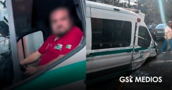 Conductor de ambulancia del IMSS atropella a un hombre tras conducir ebrio