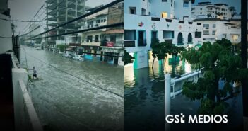 Huracán Polo provoca inundaciones y fuerte oleaje en Puerto Vallarta