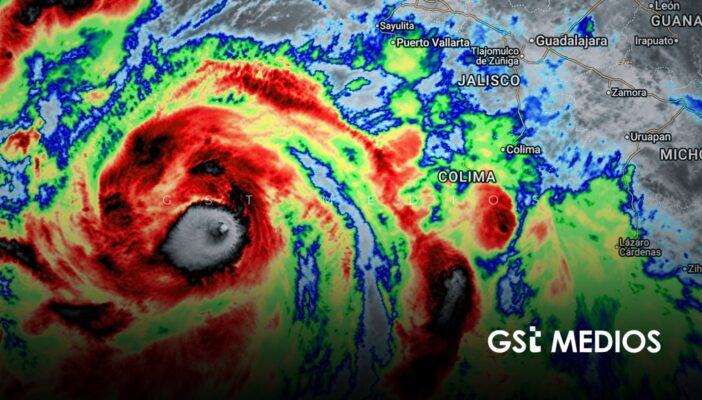 Rachel ya es huracán categoría 1 y podría subir a 2 frente a Cabo Corrientes