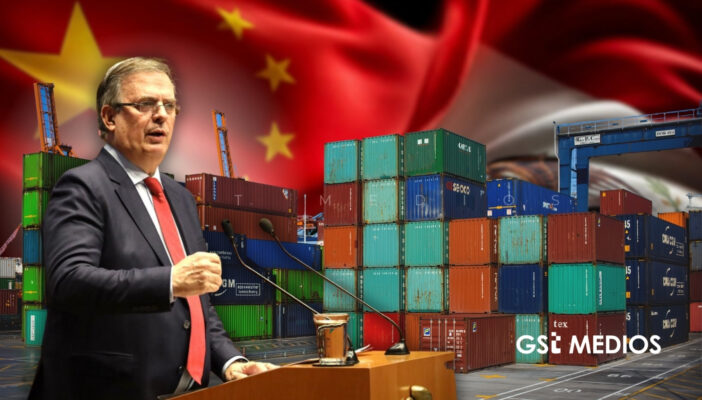 Importaciones chinas a México caen 28.4% tras aumento de aranceles