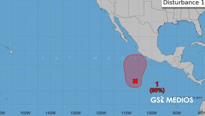 Protección Civil mantiene vigilancia sobre zona de tormentas frente a costas del Pacífico