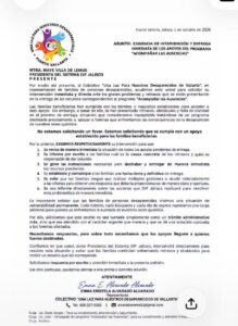 Colectivo Una Luz para Nuestros Desaparecidos Puerto Vallarta exige al DIF Jalisco entregar apoyos a familias de personas desaparecidas