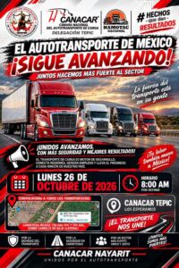 Jalisco y Nayarit participan en el paro Nacional de transportistas; estas son las vías con posibles afectaciones 2 Jalisco y Nayarit participan en el paro Nacional de transportistas; estas son las vías con posibles afectaciones