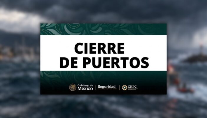 Huracán Trudy: Semar cierra puertos del Pacífico por oleaje y fuertes vientos