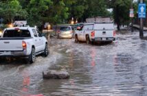 Inundación en la carretera 544 provoca tráfico en el crucero del CUC