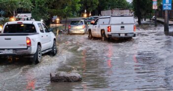 Inundación en la carretera 544 provoca tráfico en el crucero del CUC