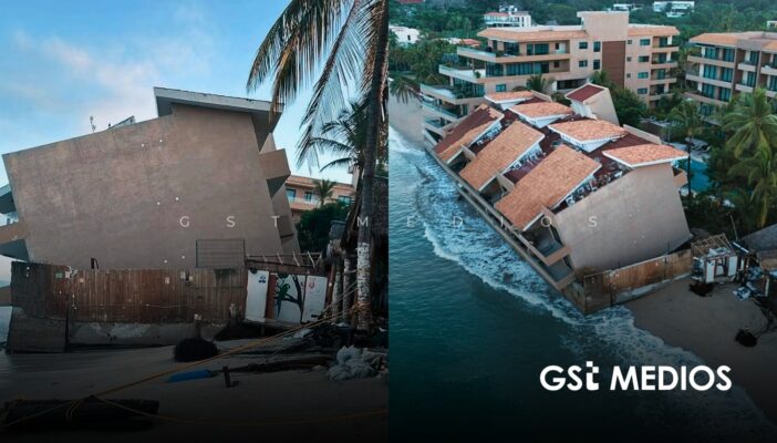 Condominio Punta Paraíso comienza a colapsar en San Pancho
