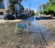 Colonia Versalles y Díaz Ordaz se inundan de aguas negras