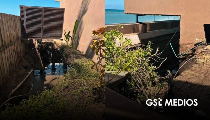 Clausuran condominio Punta Paraíso en San Pancho por daños del oleaje