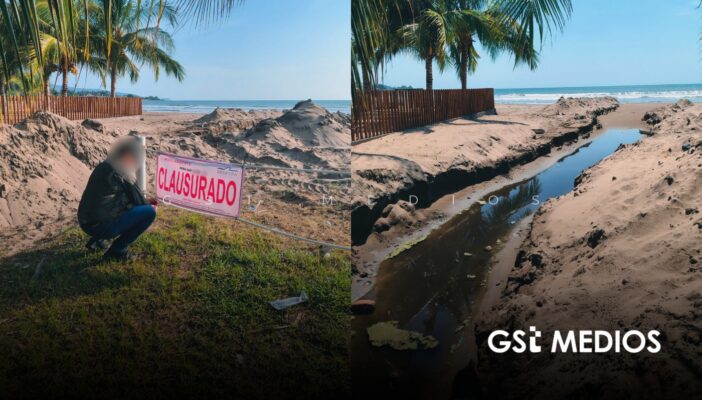 Profepa clausura Playa Matanchén por descarga de aguas negras en Nayarit 1 Profepa clausura Playa Matanchén por descarga de aguas negras en Nayarit