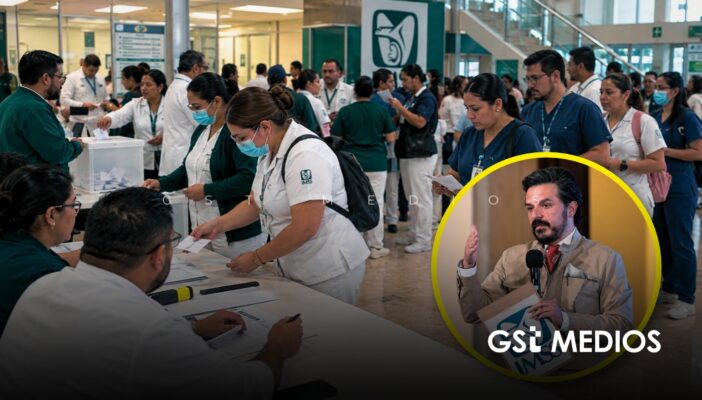 Trabajadores del IMSS votan un rotundo “no” en la consulta salarial; Zoé Robledo anuncia renegociación