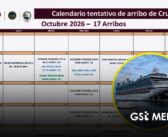Modifican calendario de cruceros en Puerto Vallarta tras el paso de Trudy; se esperan 17 arribos