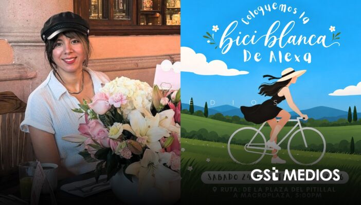 Colocarán una bici blanca en memoria de Alexa en Puerto Vallarta