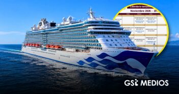 Se esperan 20 arribos de cruceros durante noviembre en Puerto Vallarta
