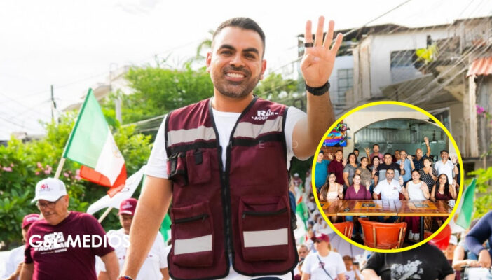 Ra Aguilar inicia recorridos por colonias de Vallarta rumbo a la coordinación municipal de Morena