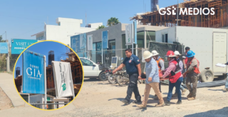 Hombre lesionado tras caerle varillas en una construcción en Aralias II