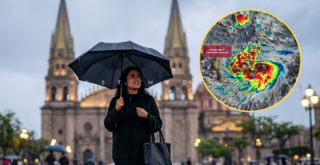 Alerta el SMN por lluvias en Jalisco y Nayarit mientras Genevieve se intensifica en el Pacífico